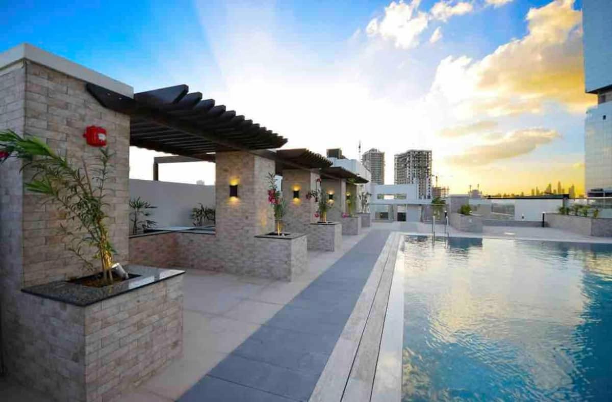 Amazing Park View! Jvc /New 1Br Apartment Dubai Exterior photo